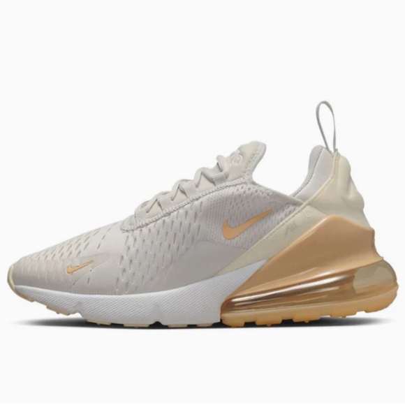 Nike Air Max 270 Light Bone Sesame Women Beige Sneakers US 8.5 DX8951-001 - Picture 1 of 7